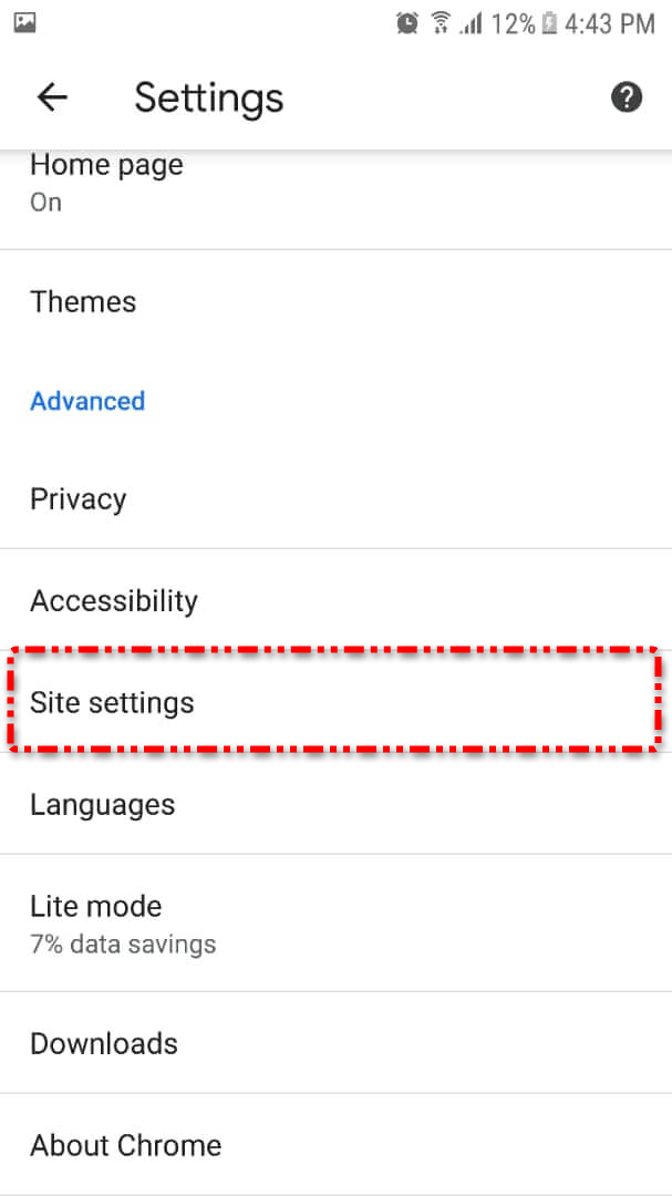 میکروفون اندروید 7