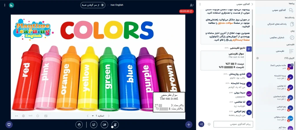محیط بیگ بلوباتن - چت عمومی