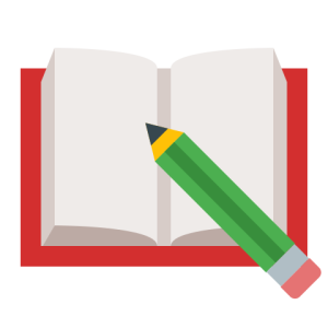 icons8 book and pencil 480px